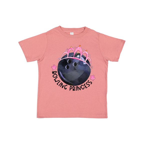 Inktastic Bowling Princess- Tiara Girls Toddler T-Shirt
