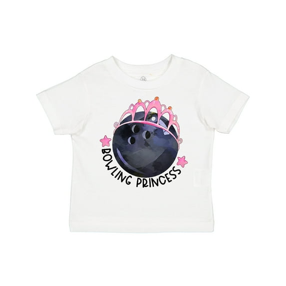 Inktastic Bowling Princess- Tiara Girls Toddler T-Shirt