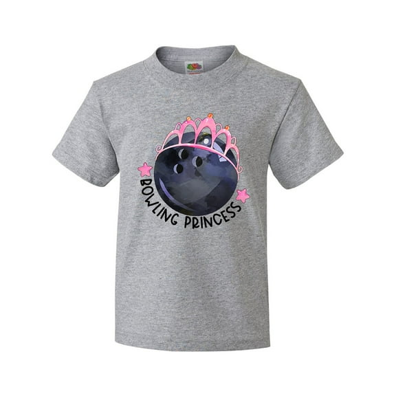 Inktastic Bowling Princess- Tiara Youth T-Shirt
