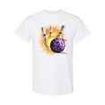 thumbnail image 1 of Inktastic Bowling Strike T-Shirt, 1 of 5