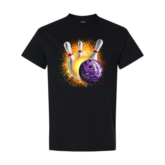 Inktastic Bowling Strike T-Shirt