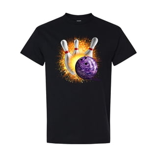 Inktastic Bowling Strike T-Shirt