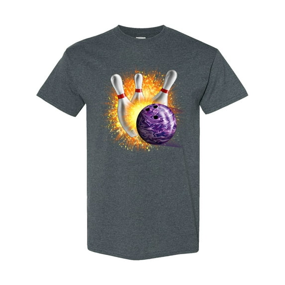 Inktastic Bowling Strike T-Shirt