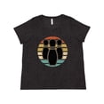 thumbnail image 1 of Inktastic Bowling Sunset for Bowler Silhouette Bowling Pins Women's Plus Size T-Shirt, 1 of 5