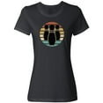 thumbnail image 1 of Inktastic Bowling Sunset for Bowler Silhouette Bowling Pins Women's T-Shirt, 1 of 5