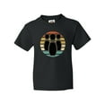 thumbnail image 1 of Inktastic Bowling Sunset for Bowler Silhouette Bowling Pins Youth T-Shirt, 1 of 5