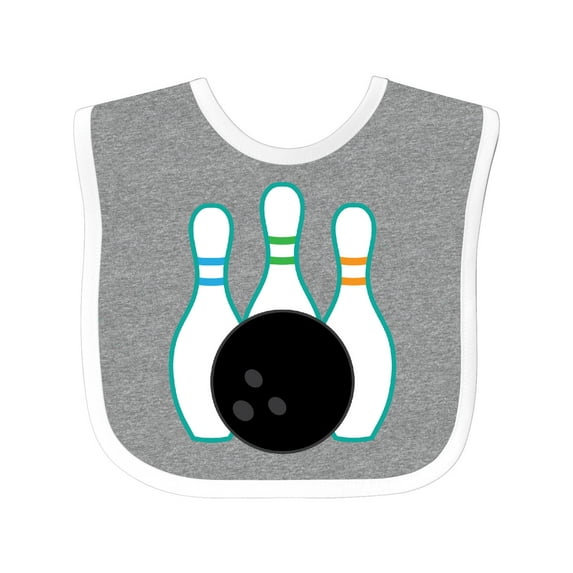 Inktastic Bowling Team Bowler Boys or Girls Baby Bib