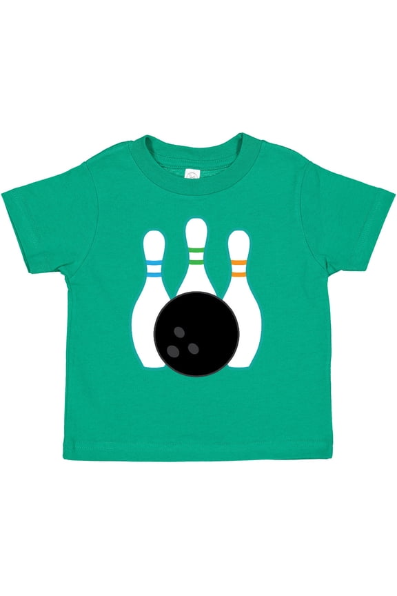 Bowling Team Bowler Boys or Girls Toddler T-Shirt