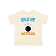 thumbnail image 1 of Inktastic Bowling Worlds Best Bowler Sports Boys or Girls Toddler T-Shirt, 1 of 5