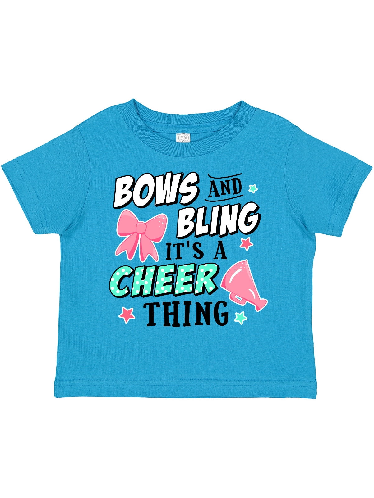 Inktastic Bows and Bling Its a Cheerleading Thing Girls Toddler T-Shirt ...