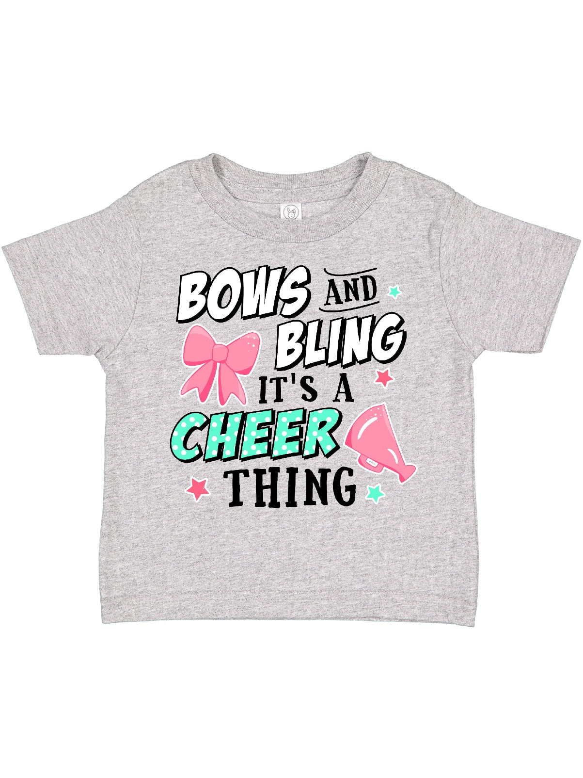 Inktastic Bows and Bling Its a Cheerleading Thing Girls Toddler T-Shirt ...
