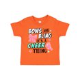 thumbnail image 1 of Inktastic Bows and Bling Its a Cheerleading Thing Girls Toddler T-Shirt, 1 of 5