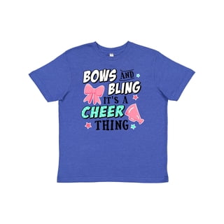 Inktastic Bows and Bling Its a Cheerleading Thing Youth T-Shirt