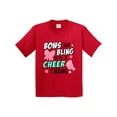 thumbnail image 1 of Inktastic Bows and Bling Its a Cheerleading Thing Youth T-Shirt, 1 of 5