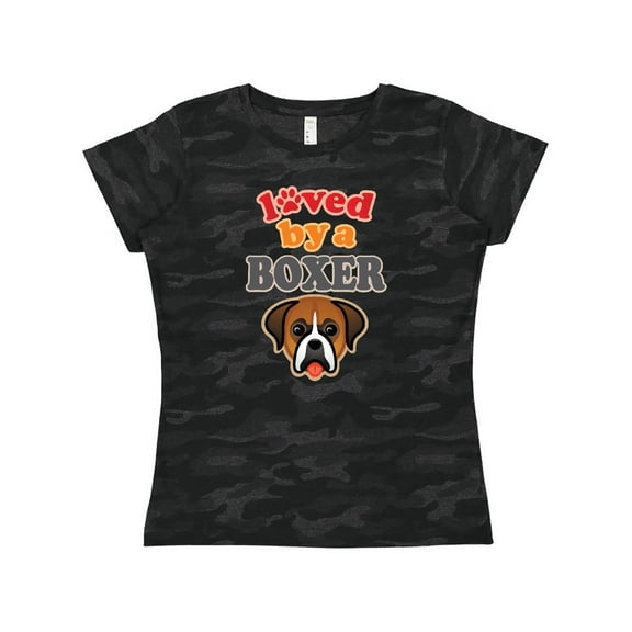 Inktastic Boxer Dog Lover Pet Owner Women's T-Shirt