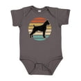 thumbnail image 1 of Inktastic Boxer Dog Vintage Silhouette Boys or Girls Baby Bodysuit, 1 of 5