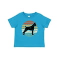 thumbnail image 1 of Inktastic Boxer Dog Vintage Silhouette Boys or Girls Toddler T-Shirt, 1 of 5