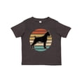 thumbnail image 1 of Inktastic Boxer Dog Vintage Silhouette Boys or Girls Toddler T-Shirt, 1 of 5