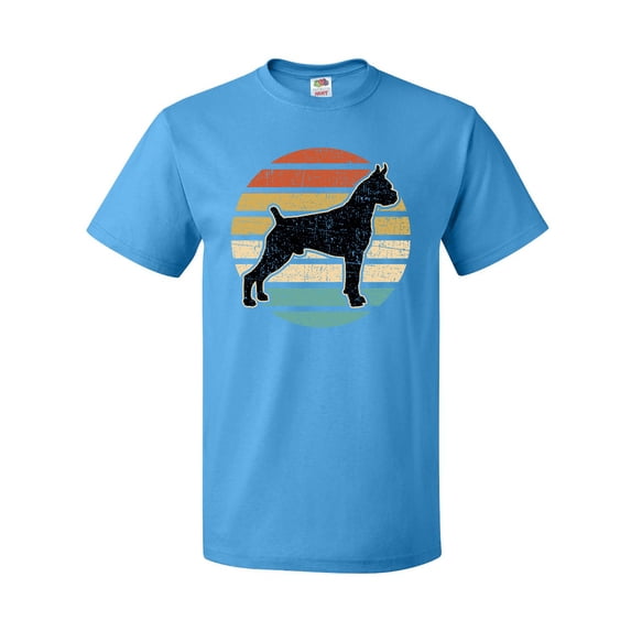 Inktastic Boxer Dog Vintage Silhouette T-Shirt