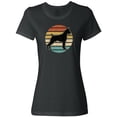 thumbnail image 1 of Inktastic Boxer Dog Vintage Silhouette Women's T-Shirt, 1 of 5