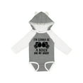 thumbnail image 1 of Inktastic Boxer Like Daddy Boxing Boys or Girls Long Sleeve Baby Bodysuit, 1 of 5