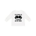 thumbnail image 1 of Inktastic Boxer Like Daddy Boxing Boys or Girls Long Sleeve Toddler T-Shirt, 1 of 5