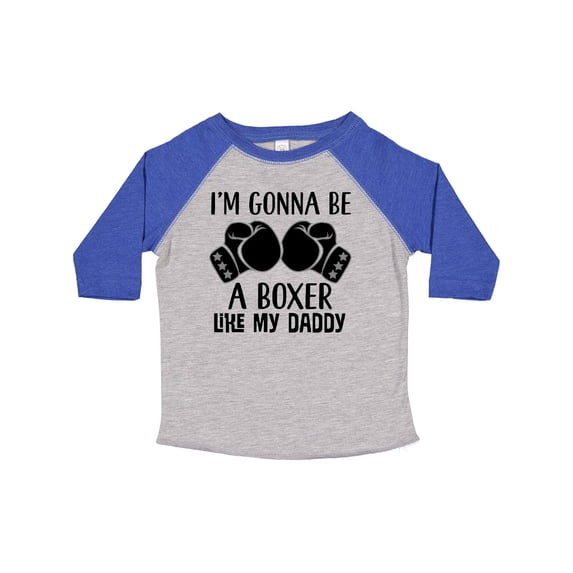 Inktastic Boxer Like Daddy Boxing Boys or Girls Toddler T-Shirt