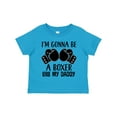thumbnail image 1 of Inktastic Boxer Like Daddy Boxing Boys or Girls Toddler T-Shirt, 1 of 5