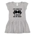 thumbnail image 1 of Inktastic Boxer Like Daddy Boxing Girls Toddler Dress, 1 of 5