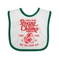 thumbnail image 1 of Inktastic Boxing Champ Boys or Girls Baby Bib, 1 of 4