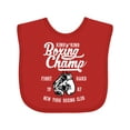 thumbnail image 1 of Inktastic Boxing Champ King of The Ring Boys or Girls Baby Bib, 1 of 4