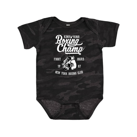 Inktastic Boxing Champ King of the Ring Boys or Girls Baby Bodysuit
