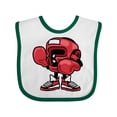 thumbnail image 1 of Inktastic Boxing Champion Boys or Girls Baby Bib, 1 of 4