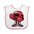 thumbnail image 1 of Inktastic Boxing Champion Boys or Girls Baby Bib, 1 of 4