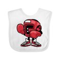 thumbnail image 1 of Inktastic Boxing Champion Boys or Girls Baby Bib, 1 of 4