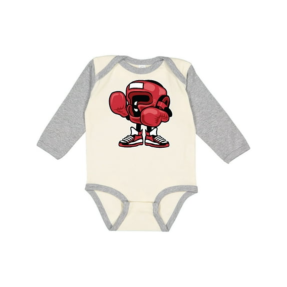 Inktastic Boxing Champion Boys or Girls Long Sleeve Baby Bodysuit