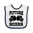 thumbnail image 1 of Inktastic Boxing Future Boxer Boys or Girls Baby Bib, 1 of 4