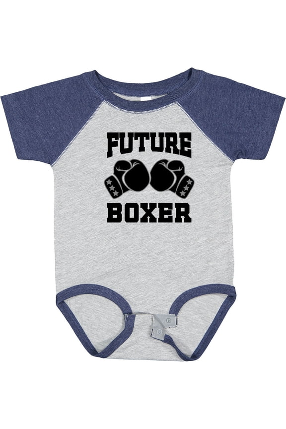 Boxing Future Boxer Boys or Girls Baby Bodysuit