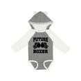 thumbnail image 1 of Inktastic Boxing Future Boxer Boys or Girls Long Sleeve Baby Bodysuit, 1 of 5