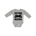 thumbnail image 1 of Inktastic Boxing Future Boxer Boys or Girls Long Sleeve Baby Bodysuit, 1 of 5