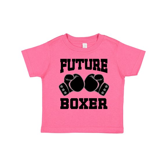 Inktastic Boxing Future Boxer Boys or Girls Toddler T-Shirt