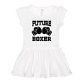 thumbnail image 1 of Inktastic Boxing Future Boxer Girls Toddler Dress, 1 of 5