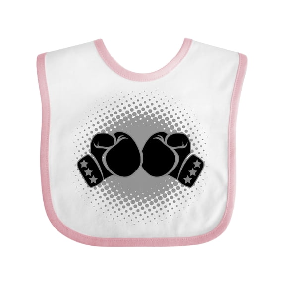 Inktastic Boxing Gloves Sports Boys or Girls Baby Bib
