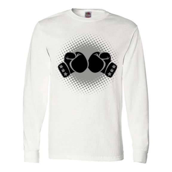 Inktastic Boxing Gloves Sports Gift Long Sleeve T-Shirt
