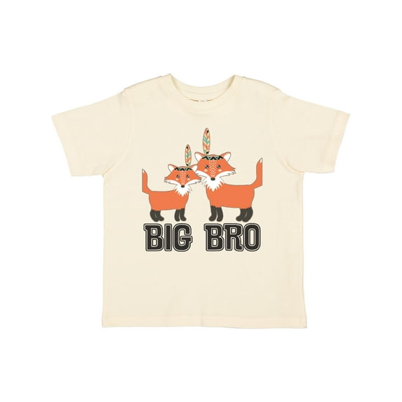 Inktastic Boy Fox Brother Announcement Boys Toddler T-Shirt