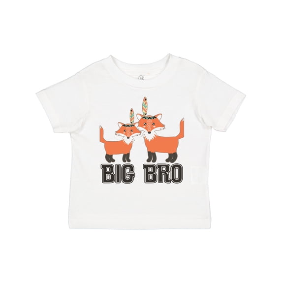 Inktastic Boy Fox Brother Announcement Boys Toddler T-Shirt