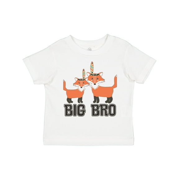 Inktastic Boy Fox Brother Announcement Boys Toddler T-Shirt