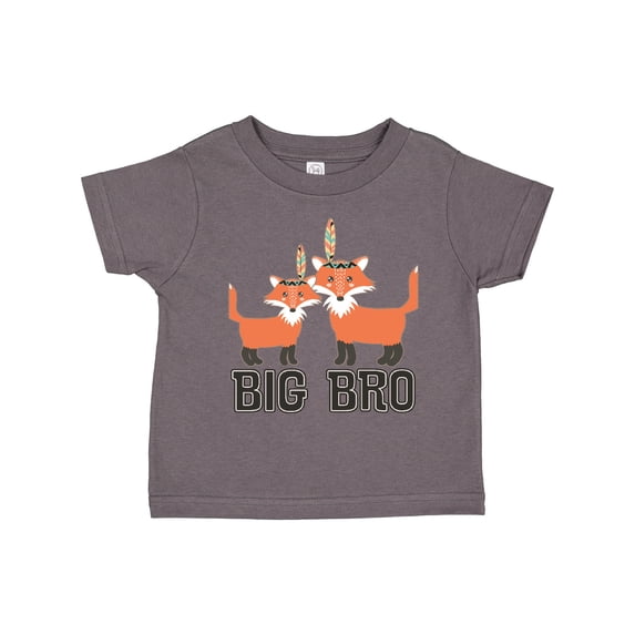 Inktastic Boy Fox Brother Announcement Boys Toddler T-Shirt