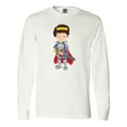 thumbnail image 1 of Inktastic Boy Prince, Knight In Shining Armor, Brown Hair Long Sleeve T-Shirt, 1 of 5