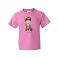 thumbnail image 1 of Inktastic Boy Prince, Knight In Shining Armor, Brown Hair Youth T-Shirt, 1 of 5